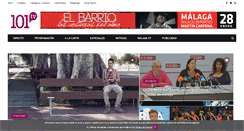 Desktop Screenshot of 101tv.es
